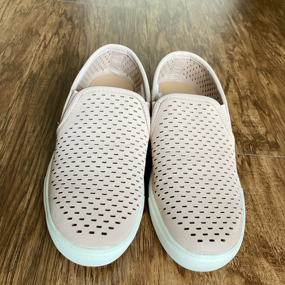 Slip On Pink Shoes Size 7